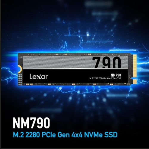 Lexar Disque Dur NM790 SSD interne 2To, M.2 2280 PCIe Gen4x4 NVMe 1.4 SSD, Jusqu’à 7400 Mo/s en lecture - image 2