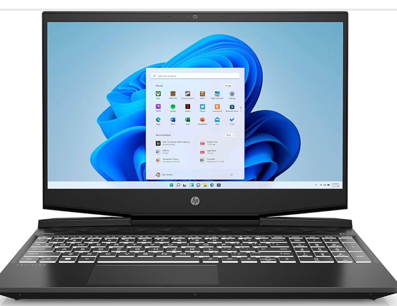 HP Pavilion Gaming Laptop 15 iIntel® Core™ i7‑11370H (11ᵉ génération)